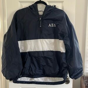 Alpha Xi Delta windbreaker